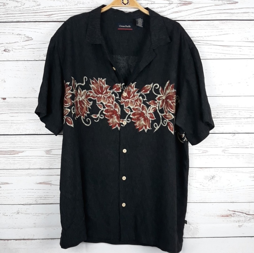 Ocean Pacific Men's Casual Button Shirt